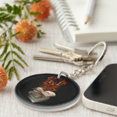 Van de boeken sleutelhanger (Voorkant Rechts)