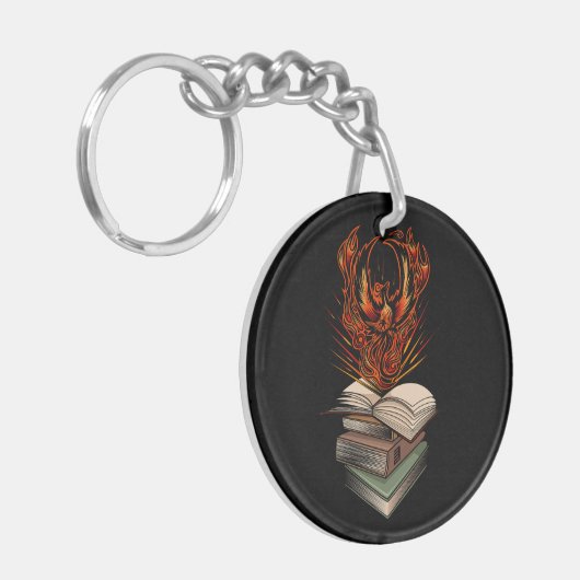 Van de boeken sleutelhanger (Voorkant Links)