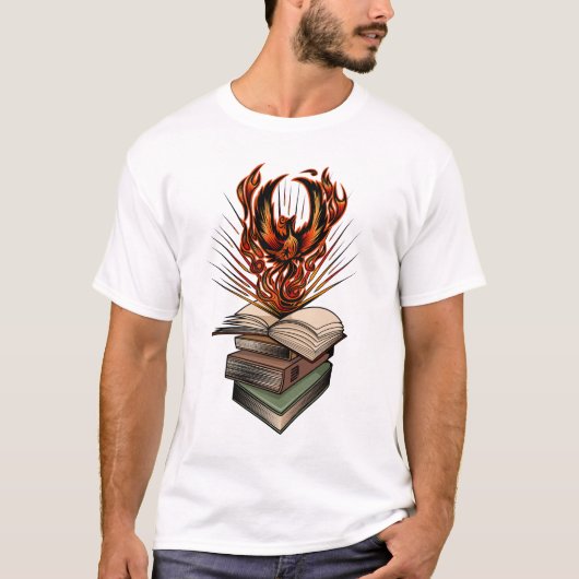 Van de boeken t-shirt (Voorkant)