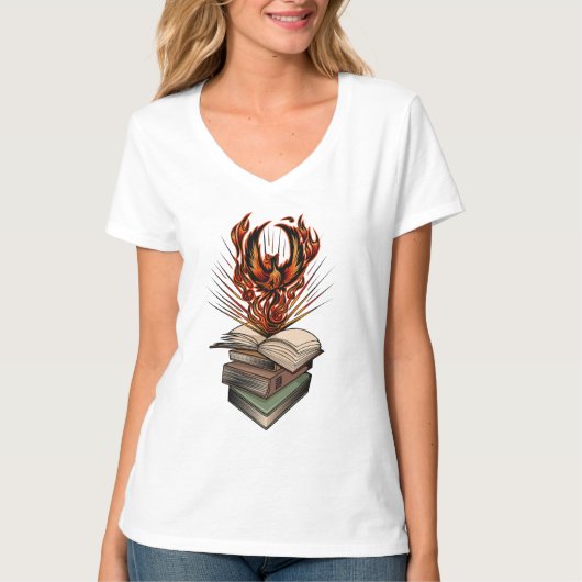 Van de boeken t-shirt (Voorkant)
