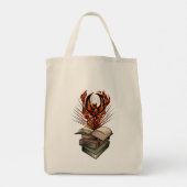 Van de boeken tote bag (Achterkant)