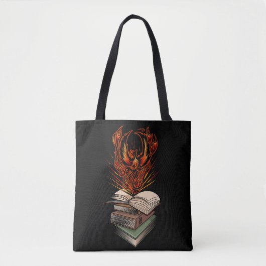 Van de boeken tote bag (Voorkant)