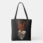 Van de boeken tote bag (Achterkant)