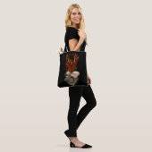 Van de boeken tote bag (Op model)