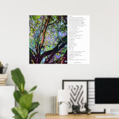 Van de bomen poster (Thuiskantoor)