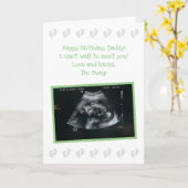 Van de buil: Betekend dat papa op de verjaardag ve Kaart (Gele Bloem)