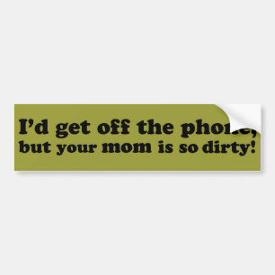 Van de Bumpersticker van de Telefoon