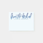 Van de bureau van de gepersonaliseerde post-it® notes (Voorkant)