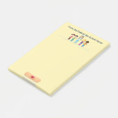 Van de bureau van de school zuster Post-it Notes (Schuin)