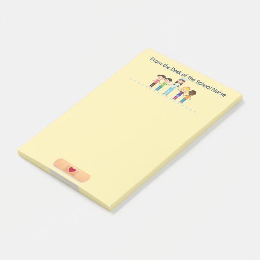 Van de bureau van de school zuster Post-it Notes (Schuin)