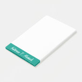 van de bureau van post-it® notes (Schuin)