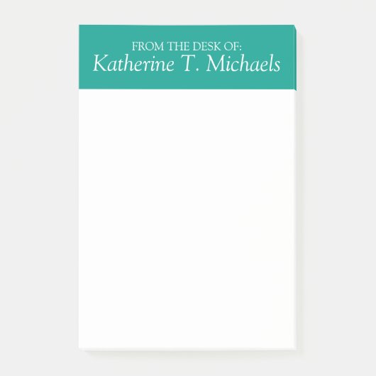 van de bureau van post-it® notes (Voorkant)