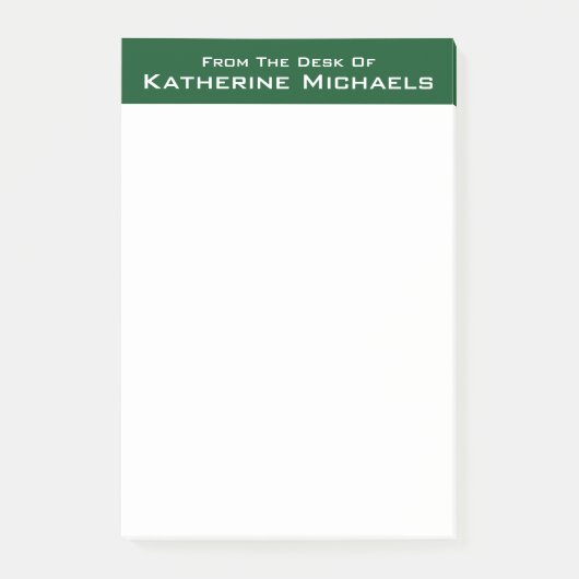 van de bureau van post-it® notes (Voorkant)