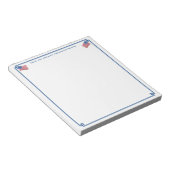 van de bureau van | Smart All-American Personalize Notitieblok (Schuin)