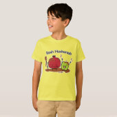 Van de de appelgranaatappel van Hashanah van Rosh T-shirt (Voorkant volledig)