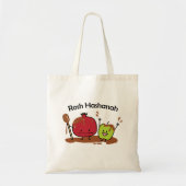 Van de de appelgranaatappel van Hashanah van Rosh Tote Bag (Voorkant)