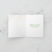 Van de de ballonsbloem van de regenboog het kaart (Binnen)