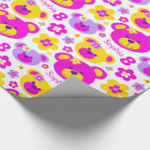 Van de de bloemen het 8ste verjaardag van de cadeaupapier (Hoek)