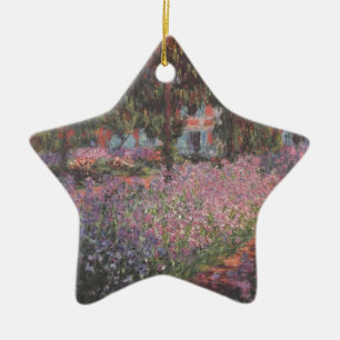 Van de de bloemenKunstenaar van Monet de Keramisch Ornament