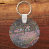 Van de de bloemenKunstenaar van Monet de Sleutelhanger (Voorkant)