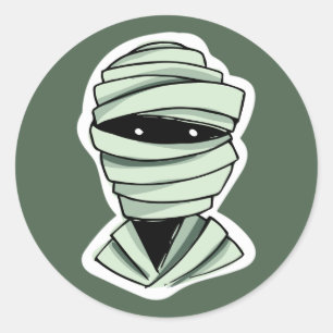 Van de de douanekleur van de Karakters van Ronde Sticker