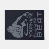 Van de de douanenaam & kleur van DJ deurmatten (Voorkant)