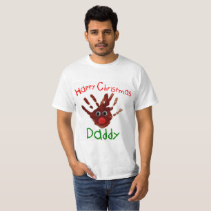 Van de de handdruk van Kerstmis van het kind de T-shirt