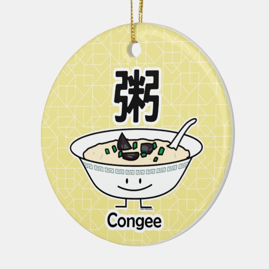 Van de de havermoutpaphaverbrij van de Rijst van Keramisch Ornament (Links)