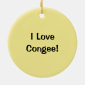 Van de de havermoutpaphaverbrij van de Rijst van Keramisch Ornament (Achterkant)