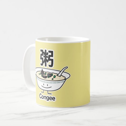 Van de de havermoutpaphaverbrij van de Rijst van Koffiemok (Voorkant links)