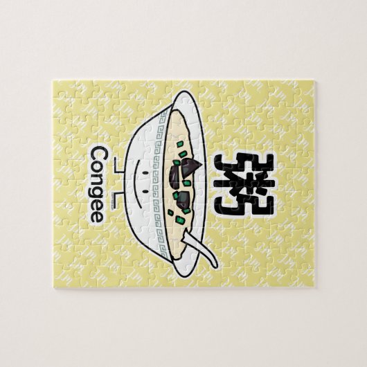 Van de de havermoutpaphaverbrij van de Rijst van Legpuzzel (Horizontaal)