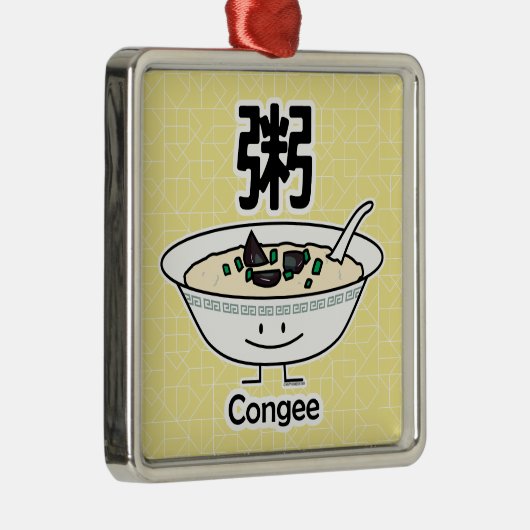 Van de de havermoutpaphaverbrij van de Rijst van Metalen Ornament (Rechts)