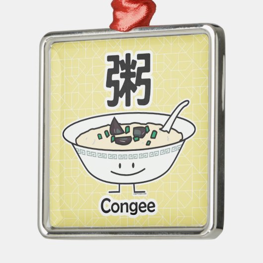 Van de de havermoutpaphaverbrij van de Rijst van Metalen Ornament (Links)