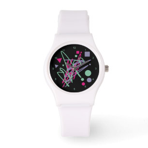 van de de jaren '80 vintage plons van het de jaren horloge