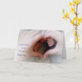 © Van de de jongensmoeder van het Baby van P Kaart (Gele Bloem)