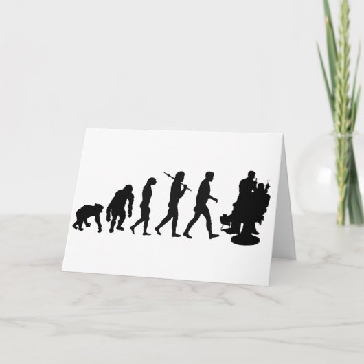 Van de de kapperherenkapper van de kapper de kaart (Voorkant)