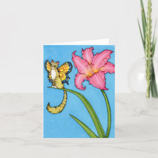 Van de de kattenfee van de Bevestiging van de Bedankkaart