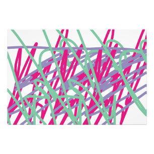 van de de kleurenplons van de de jaren '80jaren foto afdruk