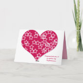 Van de de liefdevalentijn van de lama de lama van feestdagen kaart (Achterkant)