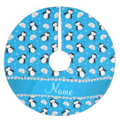 Van de de naamhemel van de douane sneeuwvlokken kerstboom rok (Voorkant)