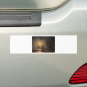 Van de de nachtelijk-reismaan van Marcus Larson de Bumpersticker (Op auto)