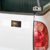 Van de de nachtelijk-reismaan van Marcus Larson de Bumpersticker (Op Truck)