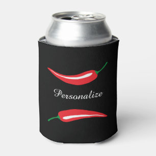 Van de de Spaanse peperpeper van de douane hete Blikjeskoeler