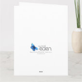 Van de de verjaardagsbroer van de parel dertigste kaart (Achterkant)