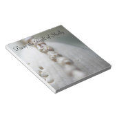 Van de Desk of Sea Shells Notitieblok (Schuin)