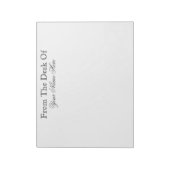 VAN DE DESKUNDIGE VAN NOTITIEBLOK (Linkerzijde)