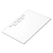 VAN DE DESKUNDIGE VAN NOTITIEBLOK (Schuin)