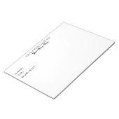 VAN DE DESKUNDIGE VAN NOTITIEBLOK (Schuin)