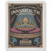 Van de diepten naar het scherm - De Innsmouth Hei Sticker (Voorkant)