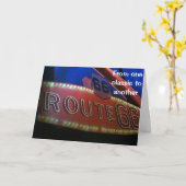 VAN DE ENE KLASSIEKER NAAR DE ANDERE - ROUTE 66 VE KAART (Gele Bloem)